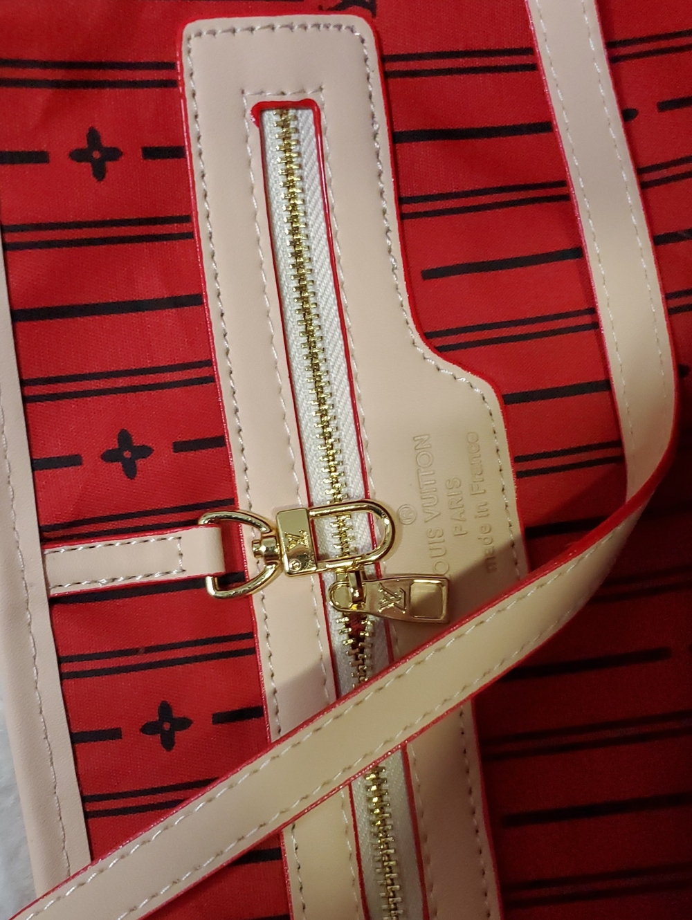 Louis Vuitton Monogram Canvas Tote with Pink Trim Fashion Inspir@d Bag - Picture 3 of 8